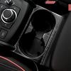 Аксессуары Для Mazda CX-5 CX5 KF 2017-2026 Панель Отделки Рамки Подстаканника Центральной Консоли Салона Наклейка Серебристый Хром