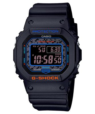 Мужские кварцевые часы GW-B5600CT-1 из смолы, водонепроницаемые до 200 м, ударопрочные