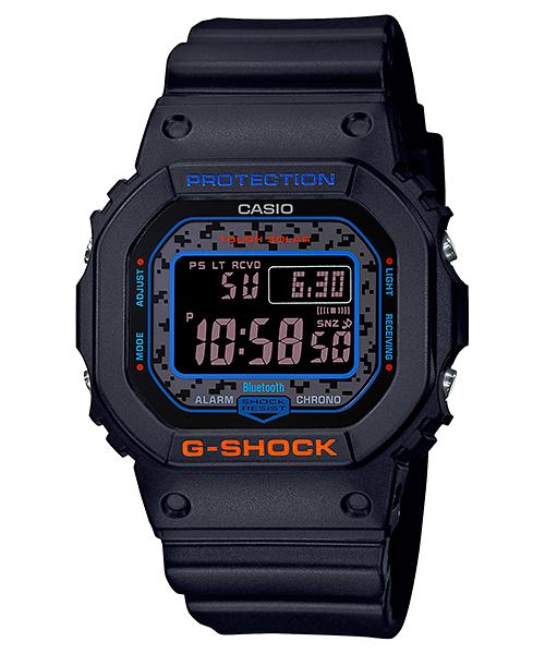 Casio Мужские кварцевые часы GW-B5600CT-1 из смолы, водонепроницаемые до 200 м, ударопрочные
