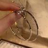 Spicy Girl High-End Hoop Earrings: Simple, Stylish Ear Clips for a Trendy Look