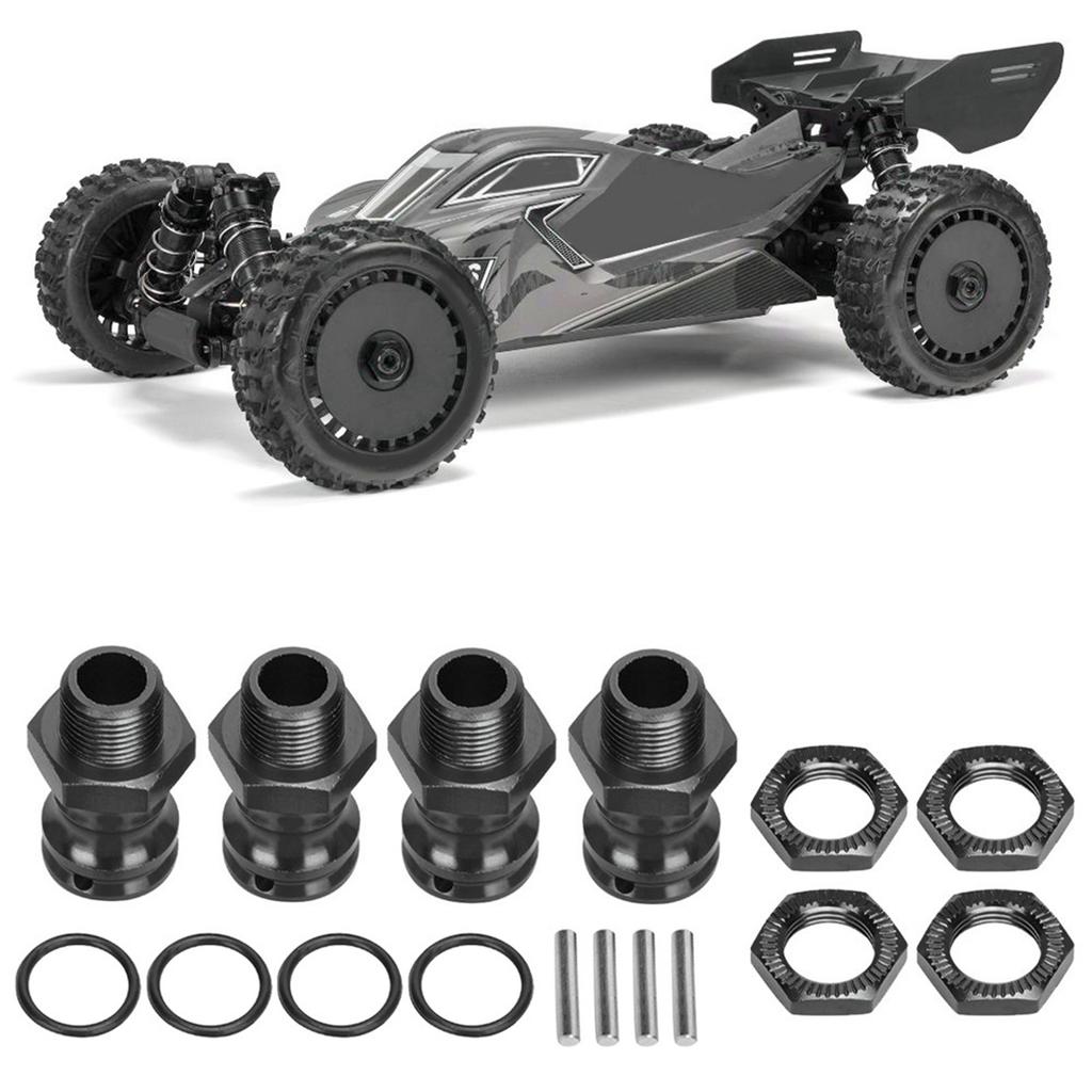 4pcs Aluminum Alloy 17mm Hex 23mm Wheel Extension Adapter for 1Celsius8 RC Car Model