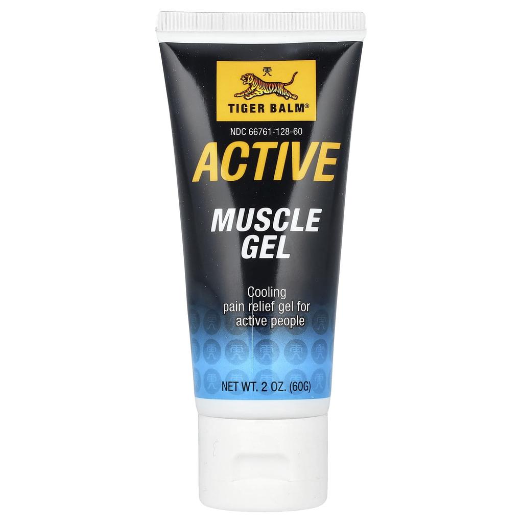 Tiger Balm Active, Muscle Gel, 2 Oz (60 G)