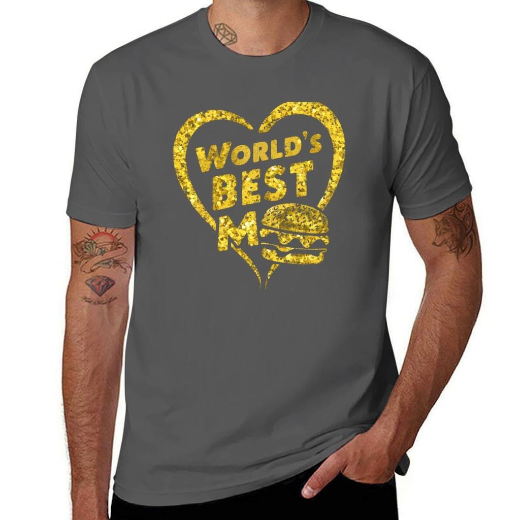 Mothers Day Gift World's Best Mom Funny Mom Gift T-Shirt men t shirt cotton 100% T-Shirt