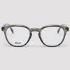 Aloeyewear [Основная коллекция] AL5502 1313G Полуовальная оправа для очков цвета хаки с линзами, блокирующими синий свет