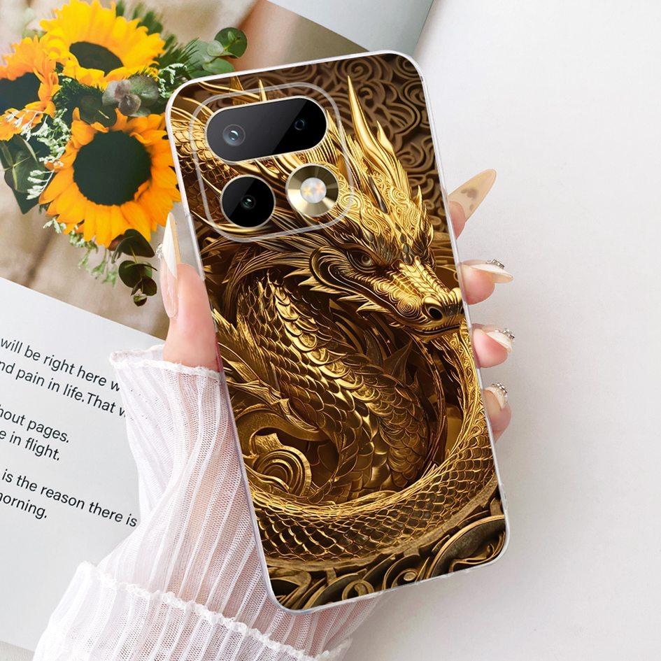 Чехол для Realme 16 Pro / Realme 16 Pro+ Чехол RMX5121 RMX5120 RMX5131 Популярный Мультяшный Мягкий Тонкий Прозрачный ТПУ Защитный Чехол для Телефона