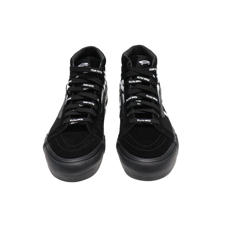 Patta x Vans Vault Sk8-Hi Reissue VLT LX Mean Eyed Cat - Черные Унисекс Кроссовки VN0A4BVH5X0