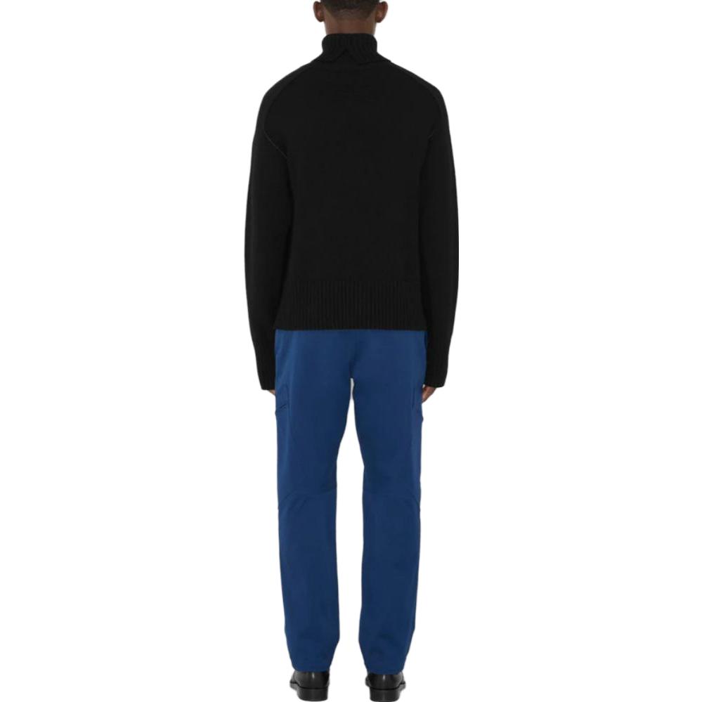 Burberry logo-embroidered cargo trousers 80708661