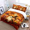 Colorful Cartoon Cats Design Bedding Duvet Cover Set Duvet Cover Pillowcases  (1*Duvet Cover 2*Pillowcases, without duvet insert)