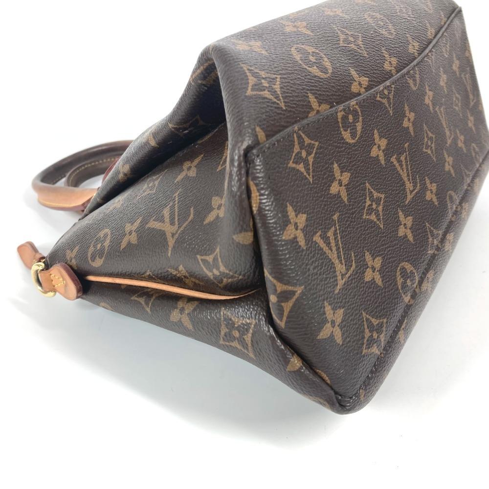 Louis Vuitton M44543 Monogram Rivory PM Tote Bag Hand Bag MonogramCanvas Brown