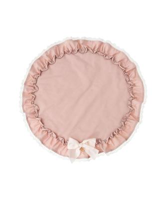 Де Коврик с оборками для одежды для розового [Maison Fleur] Женщины,