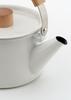 Form Lady Kaico Enamel Induction Cooking x H195 x Japanese-made Kettle, Compatible, 1.45L, 155 L220mm, White, K-008