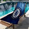 Chelsea F.C Print Beach Towel, Versatile Lightweight Absorbent Beach Towel for Pool Surf Yoga Bathroom, Perfect Birthday Holiday Gift