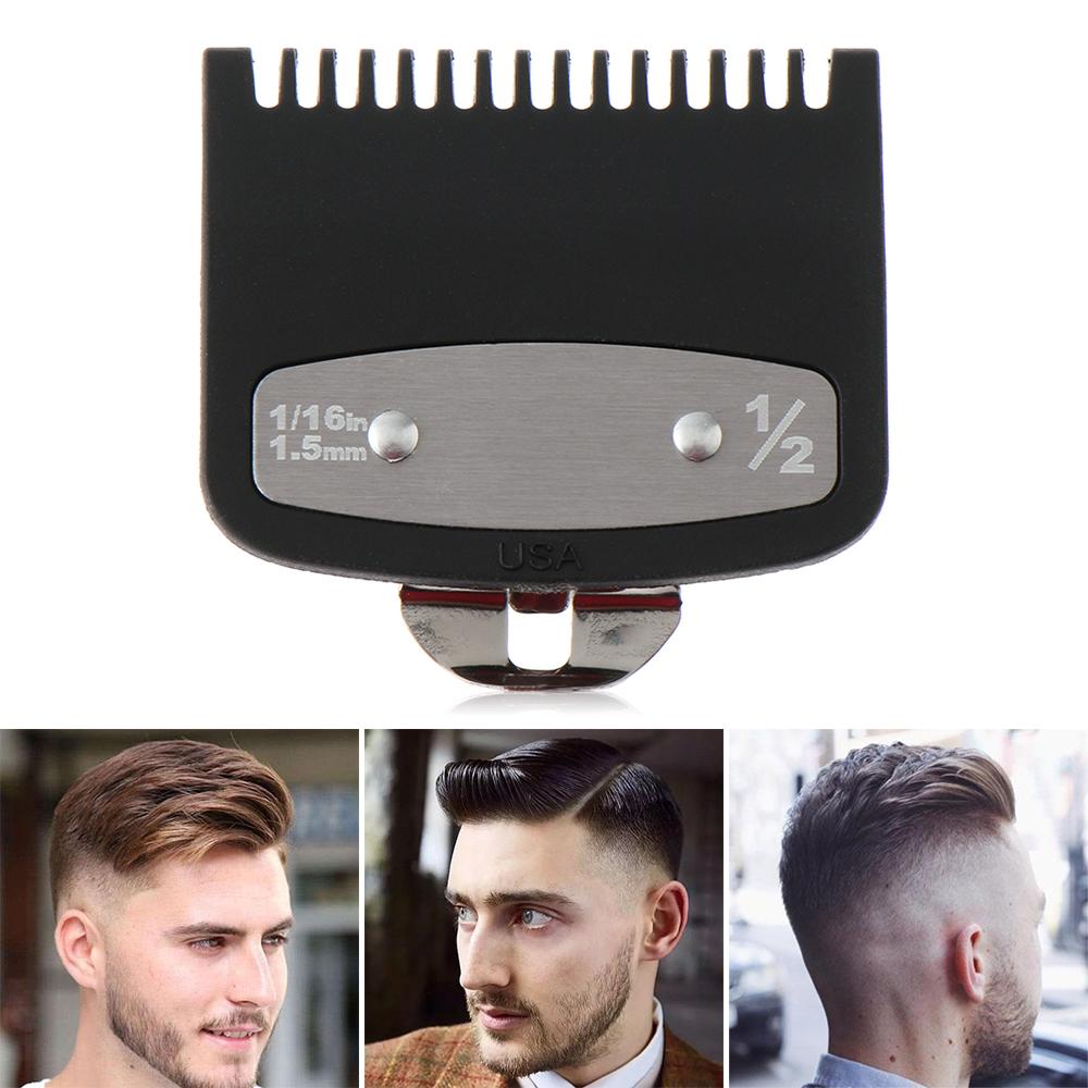 2PCS/Set Men Fashion Attachment Universal Guide Trimmer Guards Hair Clipper Limit Comb