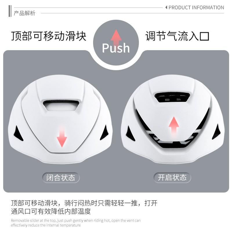 Unisex Cycling Helmet Mountain Road Bikes Adjustable Ventilation PCEPS Safety Headgear Teens Adults
