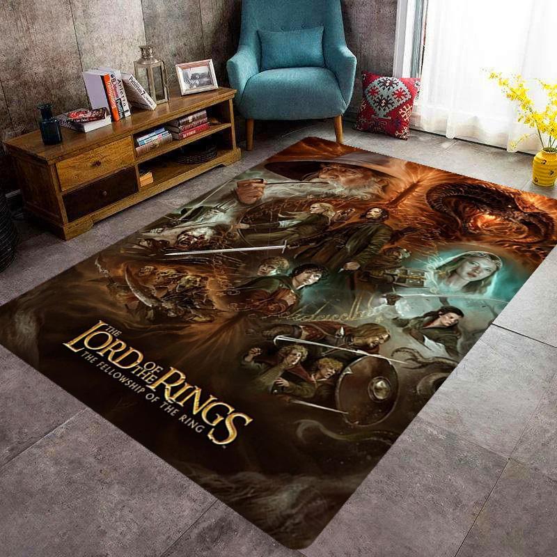 Fantasy Epic Adventure carpet Doormat printing Office chair cushion Room Christmas gifts