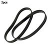 2pcs Belts Black Easy To Install Long Service Life