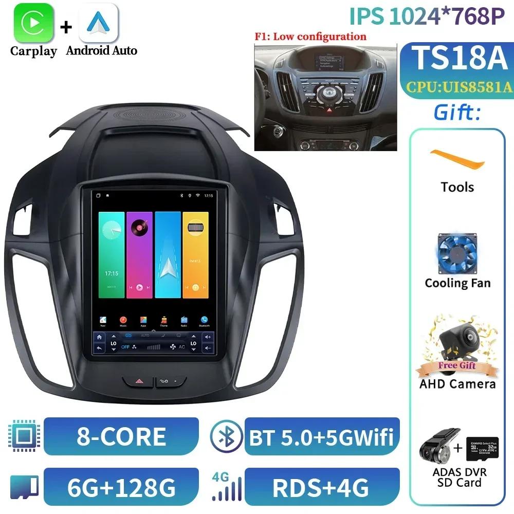 9,7-дюймовый Android автомобильный стерео радио мультимедийный видеоплеер для Ford Kuga 2 Escape 3 2012-2019 навигация Carplay автомобильный экран