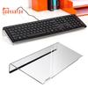 Acrylic Computer Keyboard Stand 78-Keys Keyboard Riser Lift Tray Non-slip Transparent Desktop Keyboard Holder Computer Accessories Office Supplies