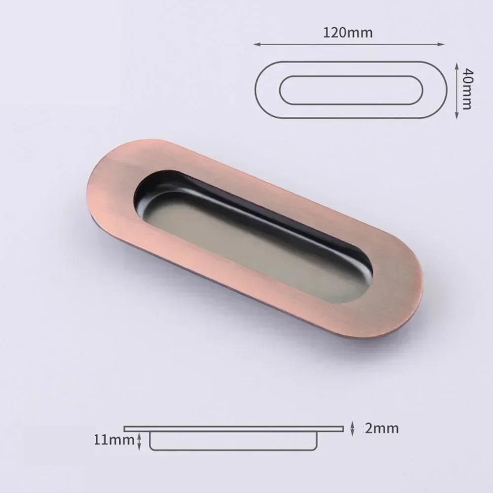 Ручка для раздвижной двери, встроенная, скрытая, ручка для ящика шкафа из нержавеющей стали, пряжка для кухонной раздвижной двери