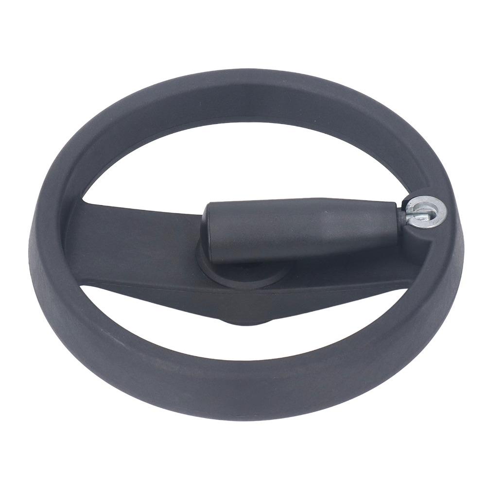 7.87inch Diameter Plastic Handwheel 200x18mm Revolving Handle Milling Machine