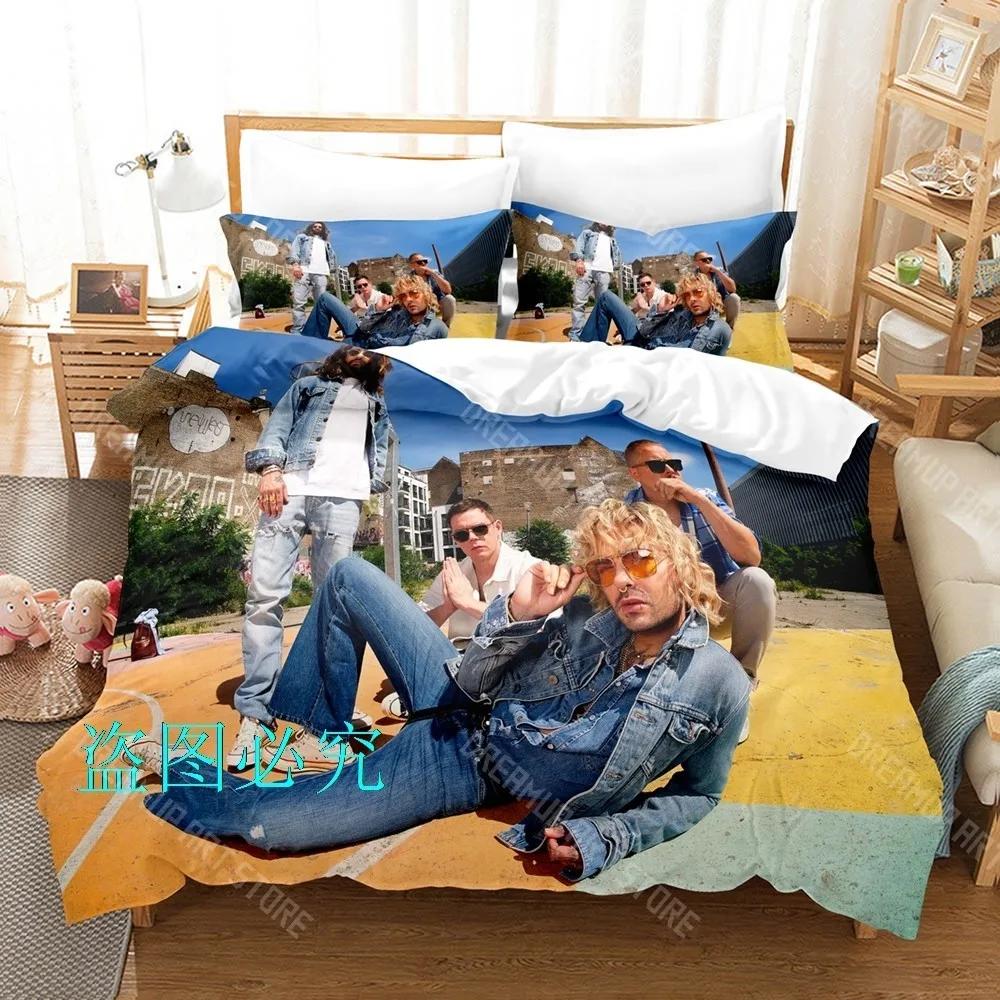 3D Печать Tokio Hotel Комплект постельного белья Односпальный Полуторный Полный Евро Евро-Макси Размер Комплект для кровати Взрослый Детская Спальня Комплекты Пододеяльников