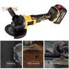 18 В аккумуляторная угловая шлифовальная машина 10000 об/мин бесщеточный двигатель электрический шлифовальный инструмент 3 переменные скорости ручная шлифовальная машина для резки шлифования полировки