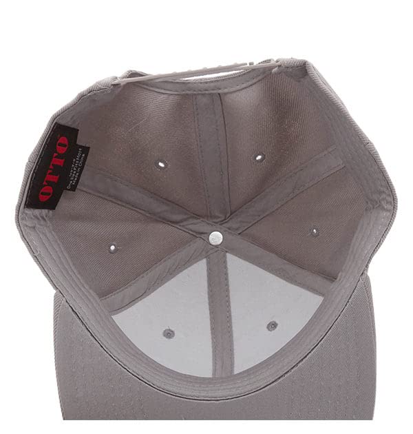 Otto Кепка с плоским козырьком Snapback СЕРАЯ(GY)