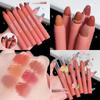 Moisturizing Hydrating Velvet Matte Mist Lip Gloss Waterproof Lipstick Non-stick Cup Pen Lip Liner Pen Dual Lip Balm Lasting Setting Women's Makeup
