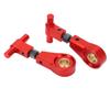 RC Front Upper Arm Aluminum Alloy Suspension Arm Accessories for Tamiya TT02 110 RC CarRed
