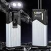 1pc Rechargeable Camping Light Telescopic LED Working Lights Rotatable Lamp Head Five Lighting Modes For Fishing Car Repair