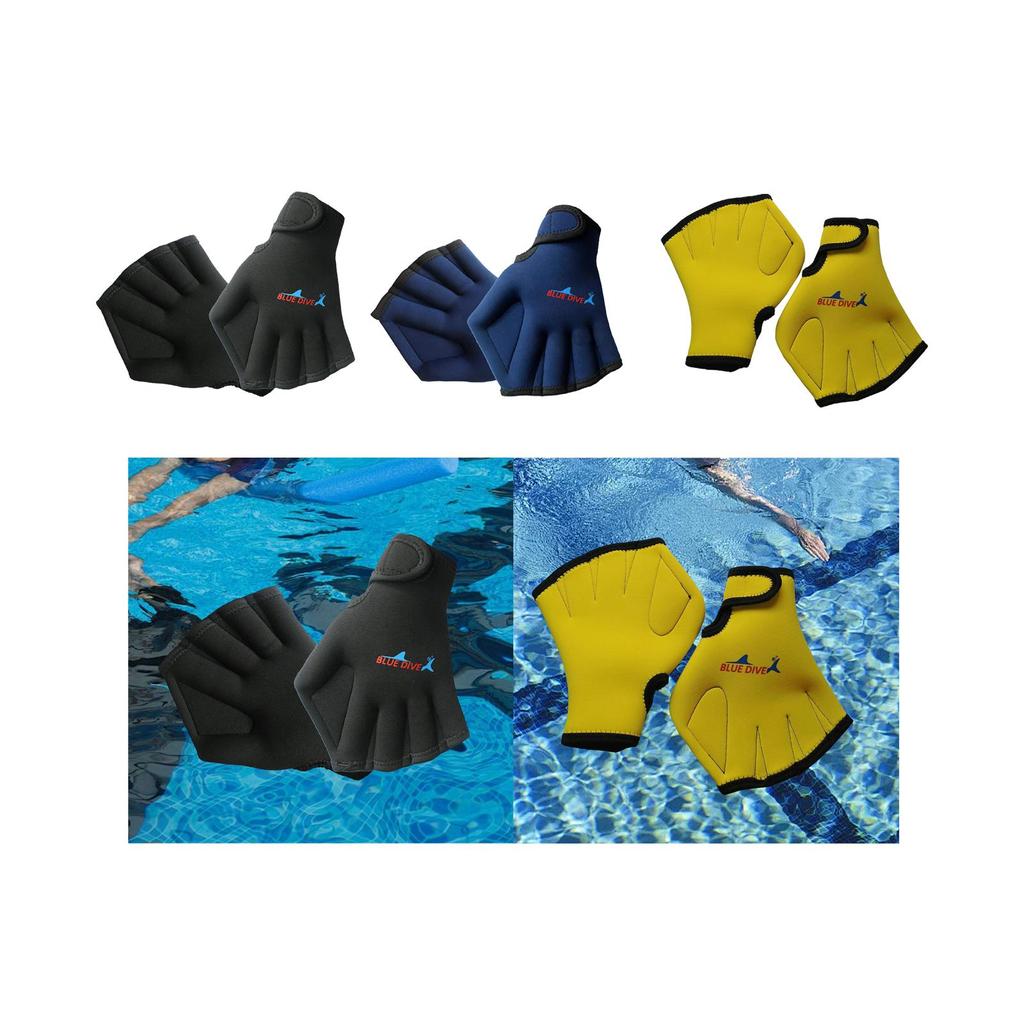 Перепончатые перчатки для плавания с веслом, прочные легкие противоскользящие перчатки для плавания, водной аэробики, дайвинга, водного фитнеса, рафтинга, детей