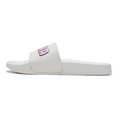 Кроссовки унисекс Leadcat 2.0 Logo Slide белые Whisper-White Prism-Pink Black 387234-01