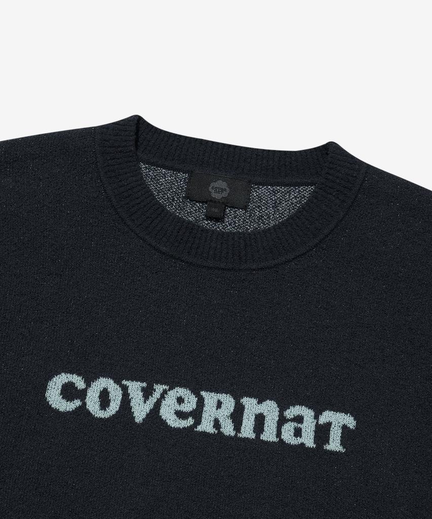 COVERNAT WOMAN Cooper Logo Half Knit Navy