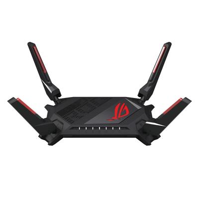 Asus Беспроводной маршрутизатор WiFi ROG Rapture последнего стандарта WiFi6, двухдиапазонный игровой процессор, совместимый с портом v6, открытый NAT, четырехъядерный процессор с функцией Mesh 4LDK