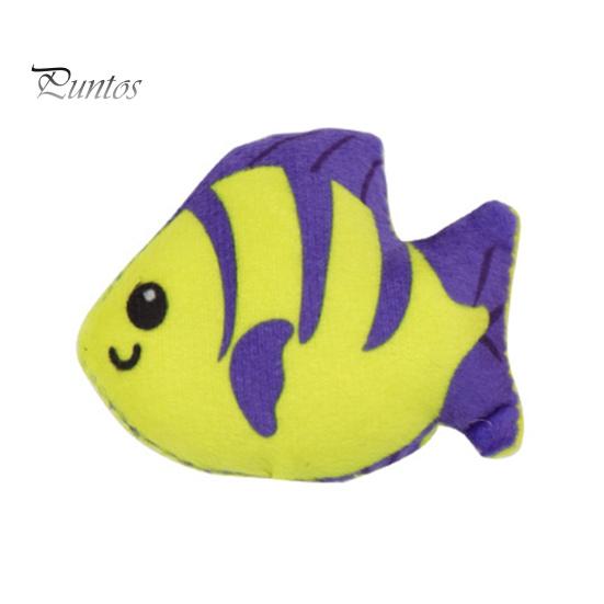 Плюшевая игрушка для кошек в форме рыбы, мягкая, устойчивая к укусам, интерактивная игрушка для жевания домашних животных, уменьшающая беспокойство, чистка зубов, эмоциональная успокаивающая игрушка для кошек
