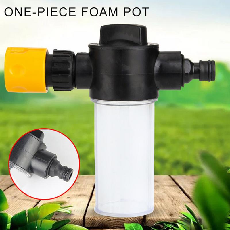 High Pressure WasherFoam Pot Quick Plug Universal Spray Household Car Washer Nozzle Car Sprayer Watering Cleaning Tools