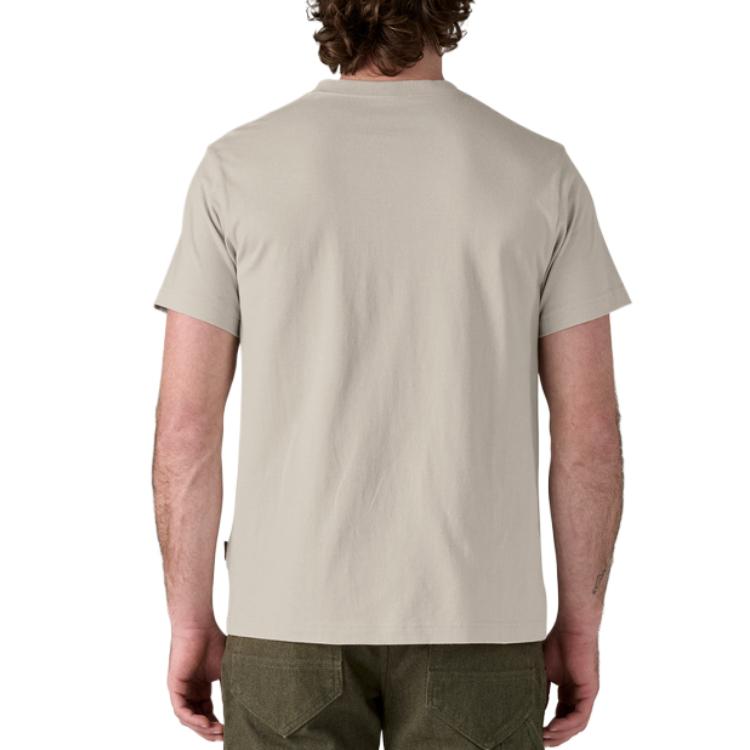 Patagonia T-Shirts Men's Crew Neck Moderate Straight Fit 53180