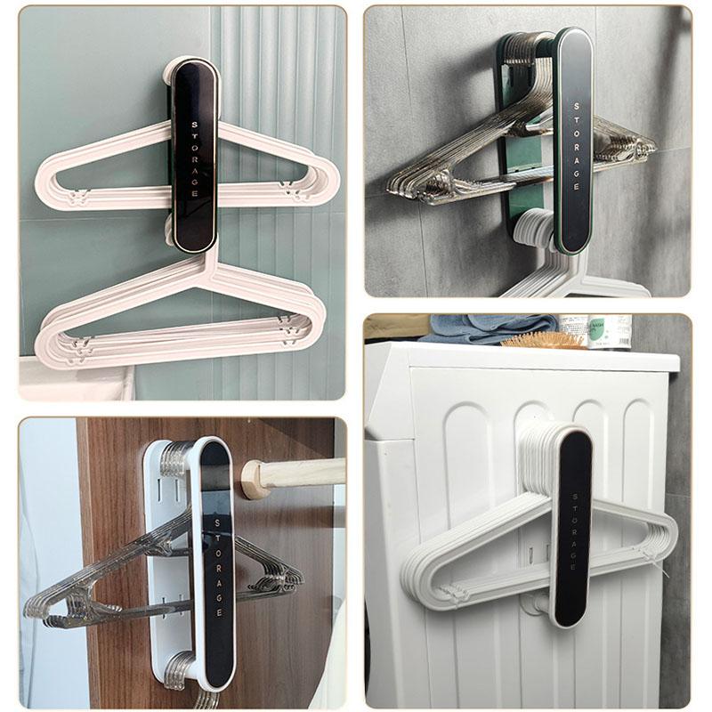 Двухслойная складная стойка для хранения, вешалка для одежды, коллектор прищепок, вешалка для одежды на балконе, настенная вешалка для одежды, стойка для отделки