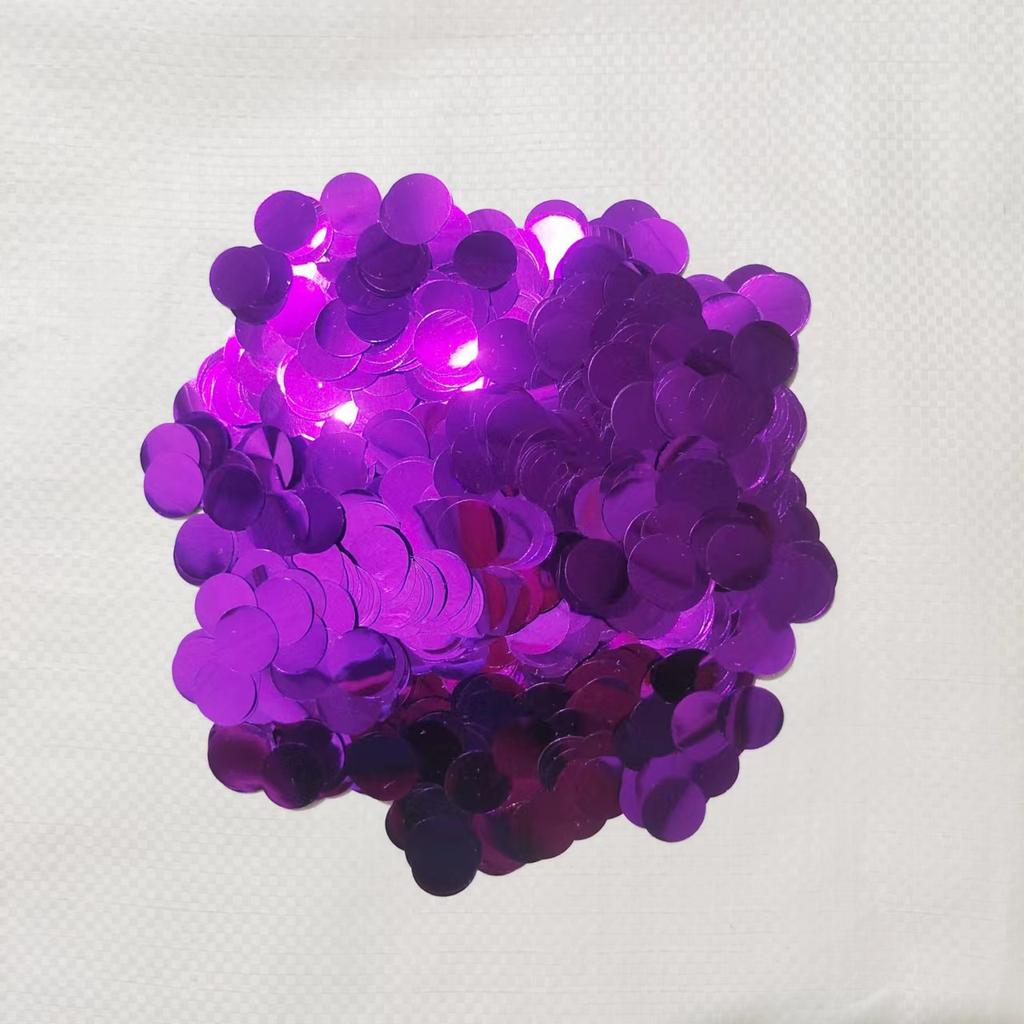 Заводская цена Воздушные шары с блестками 1,5 см круглые прозрачные шары Бобо, наполненные декоративными розово-золотыми посыпками 100 г