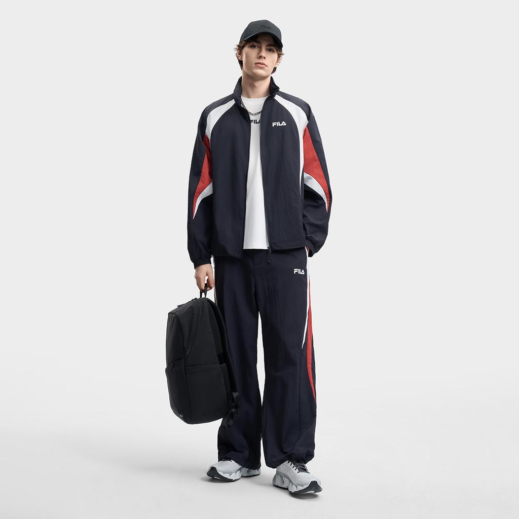 Fila Оригинальная Модная Личностная Трендовая Классическая Простая Ретро Спортивная Повседневная Универсальная Удобная Свободная Вязаная Куртка Мужские куртки F11M629701FNV