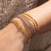 316L Stainless Steel Multilayer Bracelet Trendy Creative Elegant Waterproof Party Jewelry Gifts EL0005