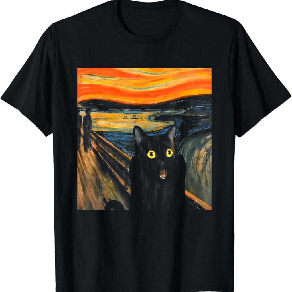 Кошачий крик Смешная кошачья футболка Кошачий мем Любитель кошек Мама кошки Папа кошки Футболка