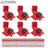 6pcs Breaker Lockout and 20pcs Warning Tags Clamp Type Molded Case Circuit Breaker Lock Beidi Type Air Switch Buckle Anti Misope 4