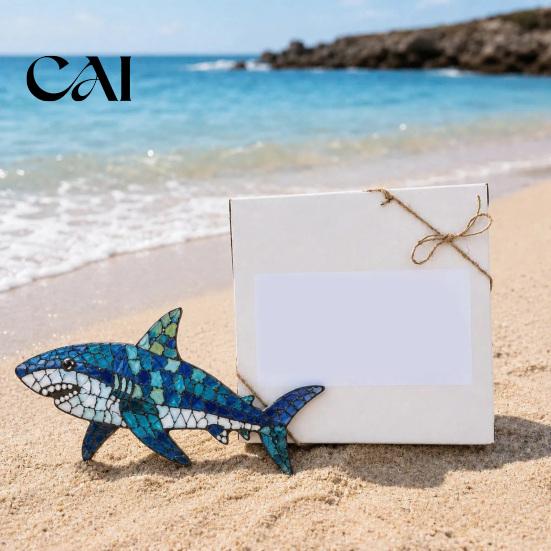 Colorful Ocean Theme Diy Octopus Mosaic Kit for Beginners, DIY Acrylic Sea Animal Glass Craft Set with Step-by-Step Handmade Art Supplies Hobbyists