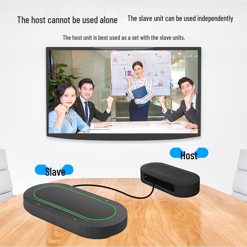 HongShiDao USB Conference Omnidirectional Microphone & Speaker System (1-to-4) (CN version)