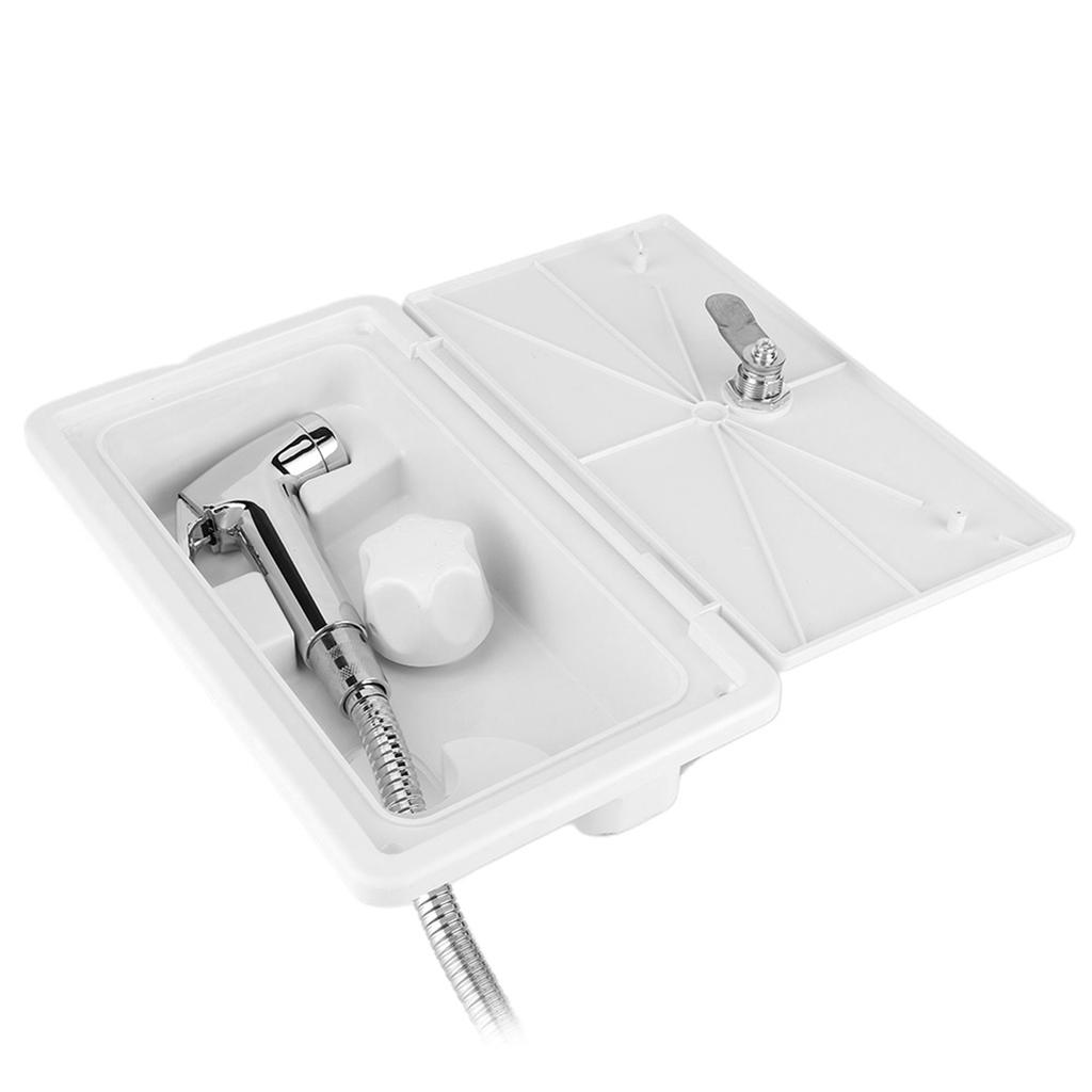 Наружный душевой бокс переключатель горячей/холодной воды с комплектом из 2 ключей для морской лодки, автодома, каравана