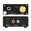 Xz-U101 HiFi Усилитель для Наушников Стерео RCA Аудио Усилитель AUX выход Настольный Усилитель для Гарнитур 3.5мм/6.35мм