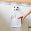 1 шт. Без пробивки Кухонный милый мультяшный держатель для полотенец, вешалка для полотенец в ванной, самоклеящаяся вешалка для полотенец без следов