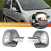 Для Citroen Berlingo III Combo E Peugeot Partner II Rifter 2012-2018 Автомобильная наклейка Чехол на зеркало заднего вида Боковое зеркало Колпачок крыла Накладка Отделка