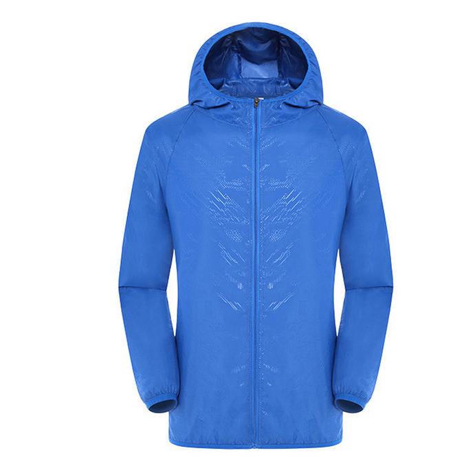 Кемпинг Водонепроницаемая Солнцезащитная Одежда Тонкая Легкая Дышащая Велосипедная Куртка Мужская Женская Быстросохнущая Спортивная Куртка Ветровка